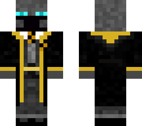 more detailed enderman hufflepuff