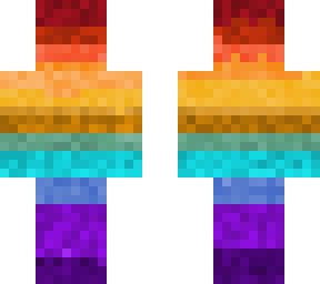 nether rainbow steve