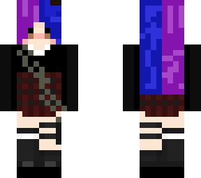 purple blue