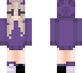 purple devil (not my skin, i just edited the hair)