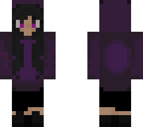 purple hoodie