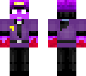 purple man