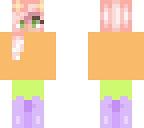 rainbow gal (glow effect)