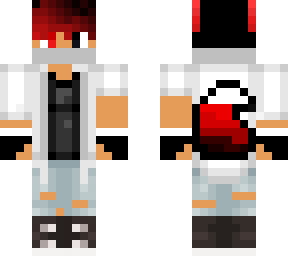 red and black wolf boy (edit)