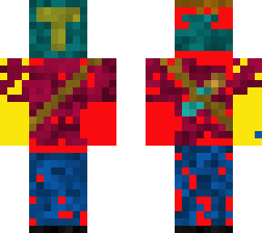 red and yellow diver