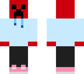 red creeper with pink shoes