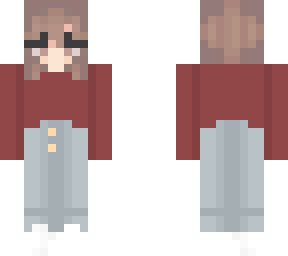 red sweater