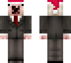 santa walter with suit