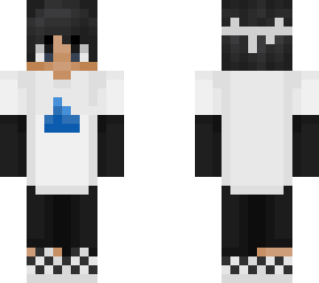 sapnap but with a blue flame
