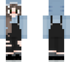 shark girl with black shoes