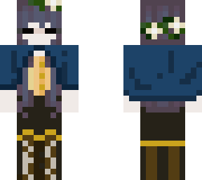 smp beezthebuzz skin (flower crown & better quality)