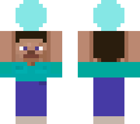 steve with a block