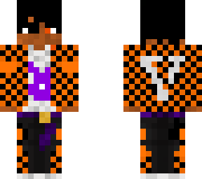 v lone orange kimono w/ dreads