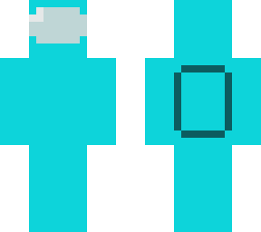 among us cyan