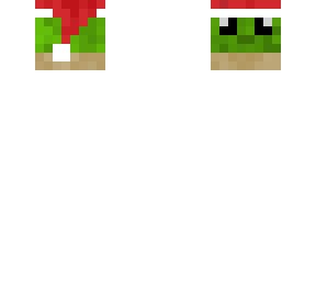 baby yoda head - christmas (reversed)