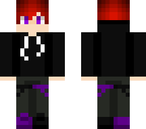 black hoodie