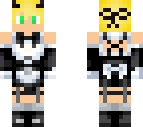 blond boy maid