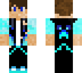 blue gamer boy