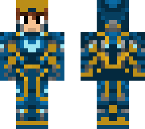 blue iron man (mask off)