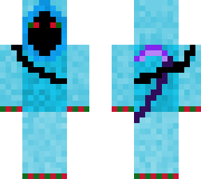 christmas icy reaper with headphones
