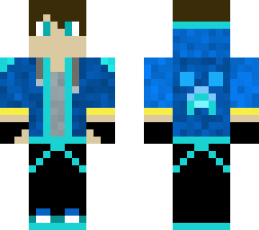 cool blue boy