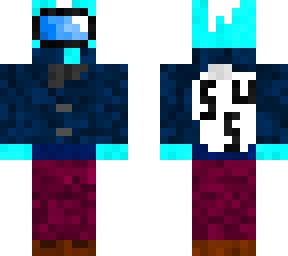 cool cyan among us dude