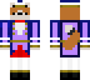 fox nutcraker :purple