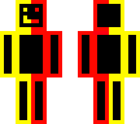fused red/yel neon boy