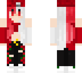 girl- red/white