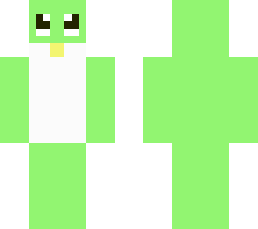 green penguin