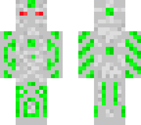 green robot