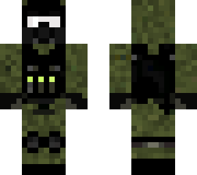 jungle military ( with gas mask ) retexture of another skin