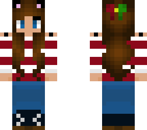 lilpanda123's christmas skin: improved!
