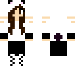 me in a panda costume