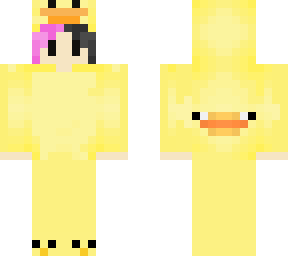 me in skeppy's duck onesie as wilbur