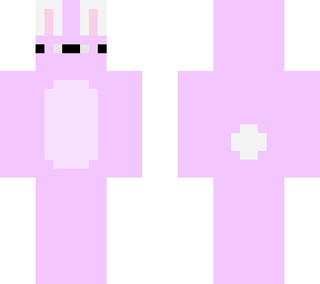 pastel purple derpy bunny