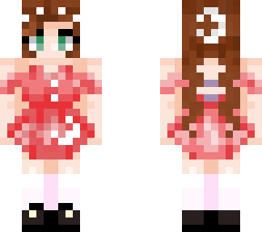 pink dress