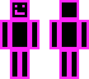 pink neon boy