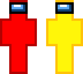red and yellow among us