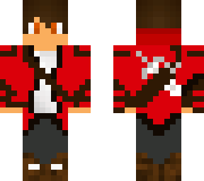 red warrior guy