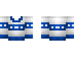 sweater base - xmas - white w/ a blue design