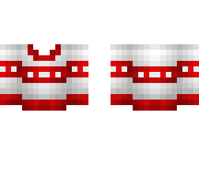 sweater base - xmas - white w/ a red design