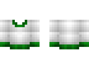sweater base - xmas - white w/ green rimms