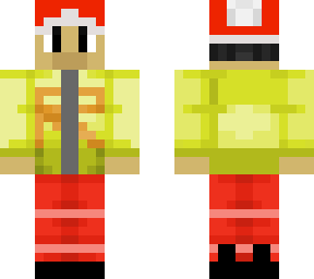 the inflammable r plain jacket with christmas hat 2