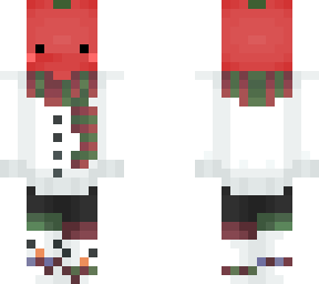 tomato snowman outfit