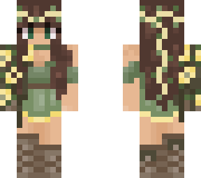 (not mine) cute druid girl