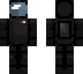 among us realistic (black)