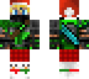 another one with christmas hat and boots