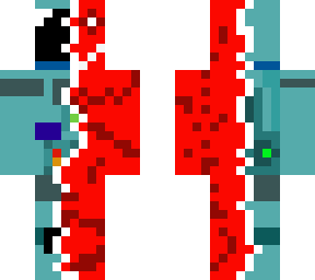 astronaut 3d (red&white)