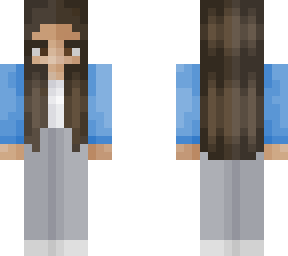 blue jacket and sweatpants